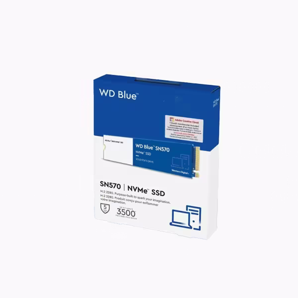 اس اس دی اینترنال وسترن دیجیتال مدل BLUE SN570 NVME ظرفیت 1 ترابایت